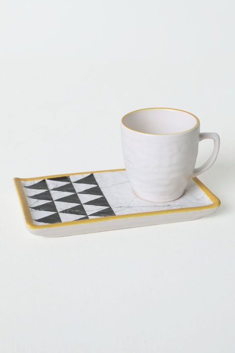 Hermia Juego de tazas de café Multicolor (4 piezas)